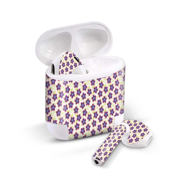flower-Lavender - skin for Airpods 1/2 by sleeky india