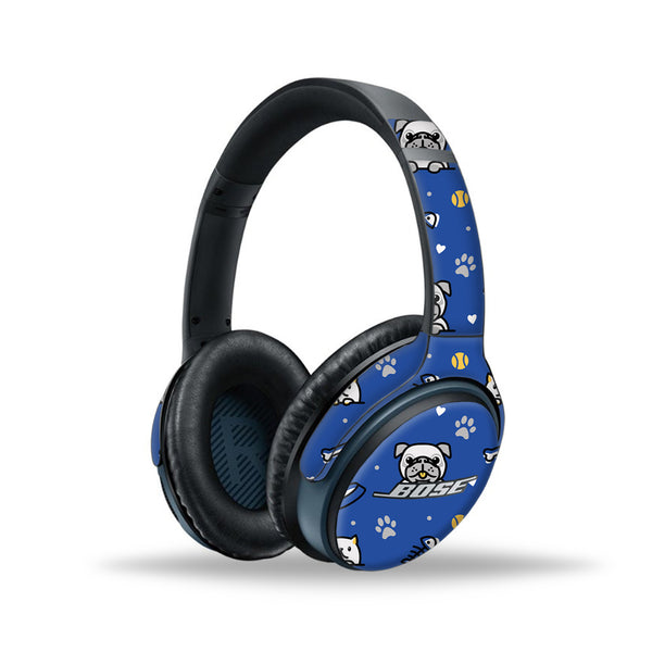 Dog And Cat Pattern By The Doodleist - Bose SoundLink wireless headphones II Skins