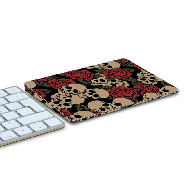 skull roses skin for Apple Magic Trackpad 2 Skins by sleeky india