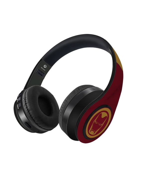 Iconic Ironman - Decibel Wireless On Ear Headphones By Sleeky India, Marvel Headphones, Dc headphones, Anime headphones, Customised headphones 