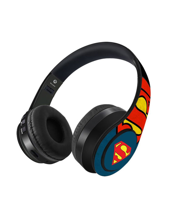 Overload Superman - Decibel Wireless On Ear Headphones By Sleeky India, Marvel Headphones, Dc headphones, Anime headphones, Customised headphones 