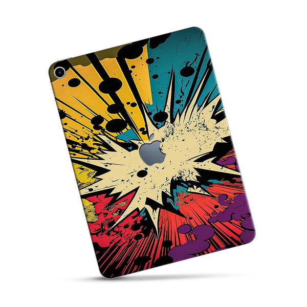 Comic Burst -Apple Ipad Skin