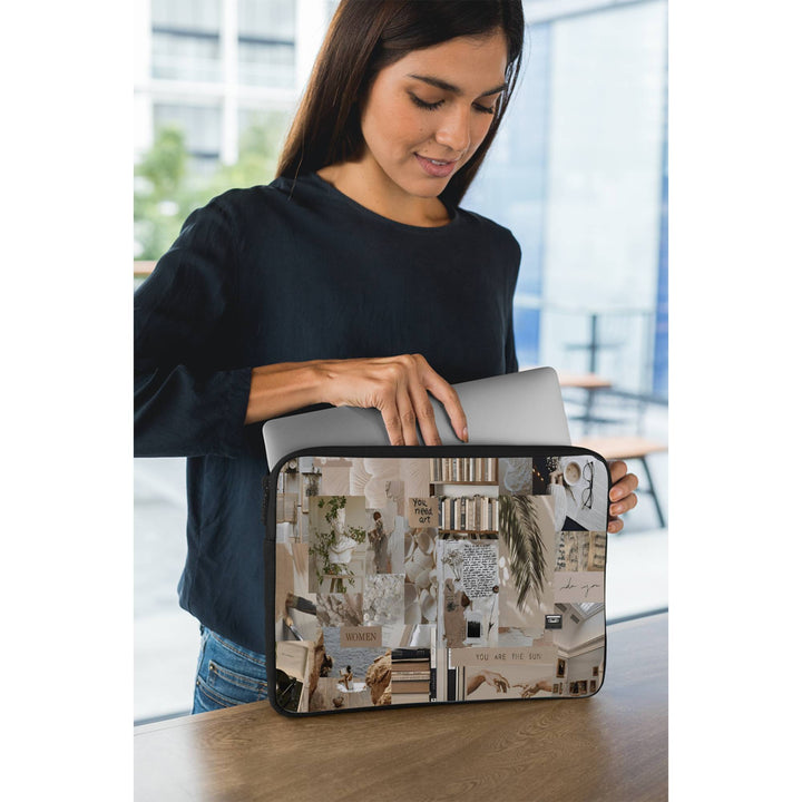 Golden Gaze Aesthetic - Laptop Sleeve