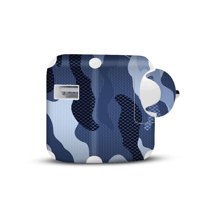 Indigo Camo - Apple 2019 10W Charger skin