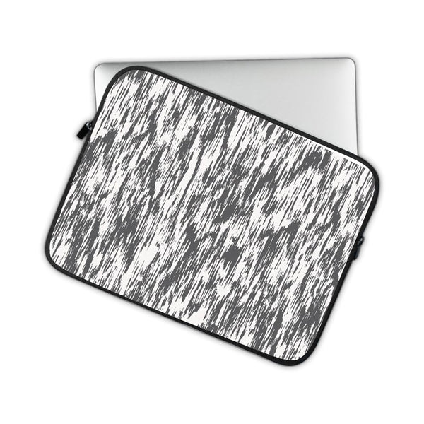 Black And White Glitch - Laptop Sleeve