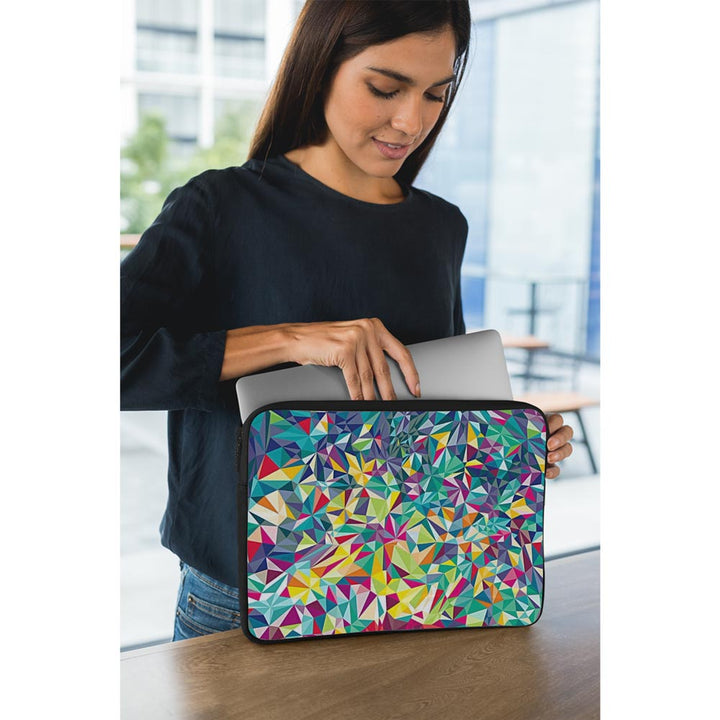 Colorful Geometric Abstract - Laptop Sleeve