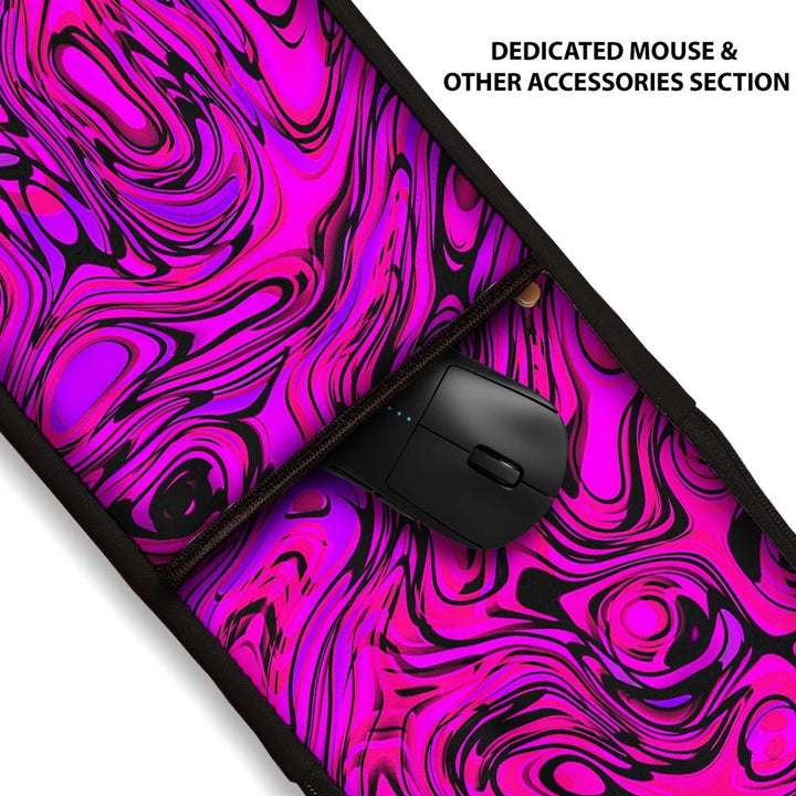 Colorful Liquid Vector - 2in1 Keyboard & Mouse Sleeves