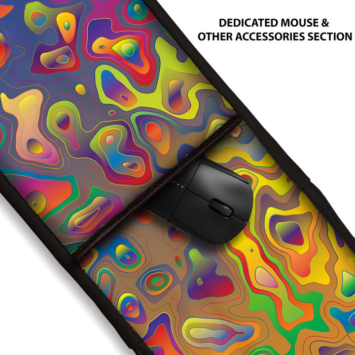 Contour Map - 2in1 Keyboard & Mouse Sleeves