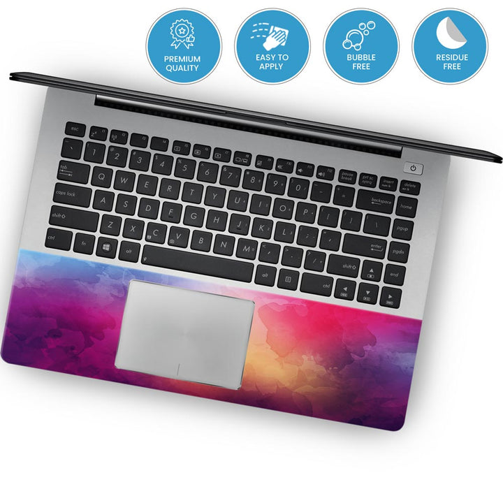 Smoky Glass Rainbow - Laptop Skins