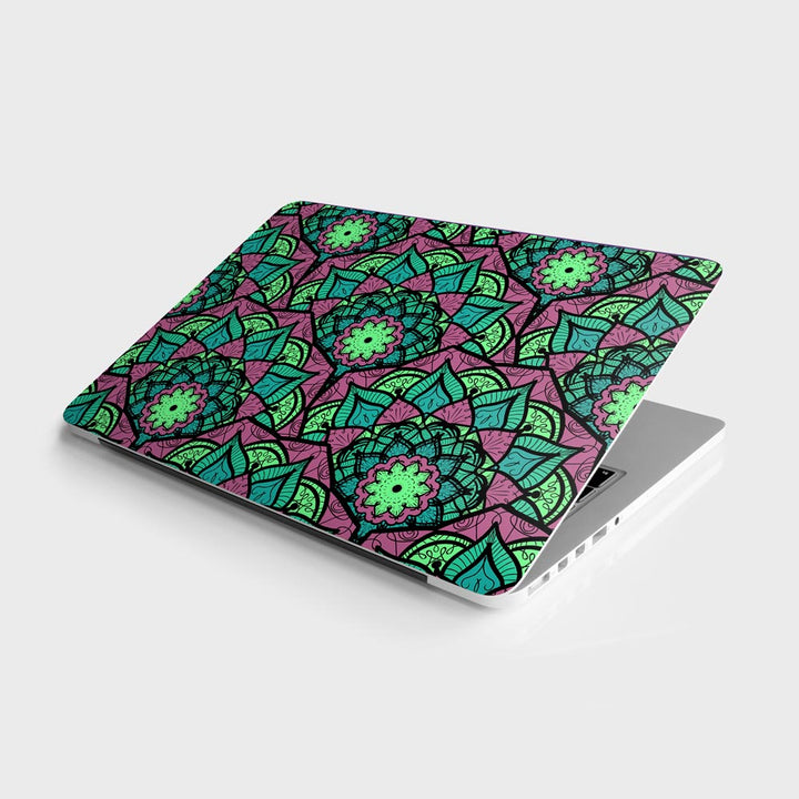 Purple Orient Seamless Pattern - Laptop Skins