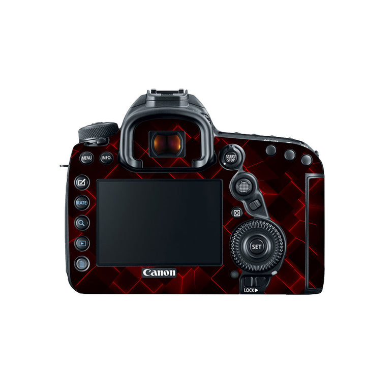 3D Cubes Red - Canon Camera Skins