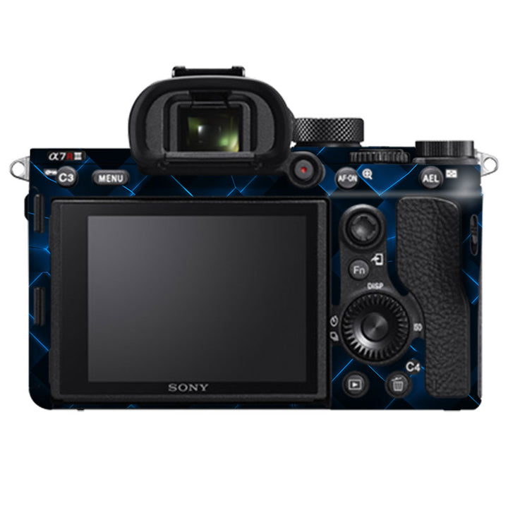 3D Cubes Blue -  Sony Camera Skins