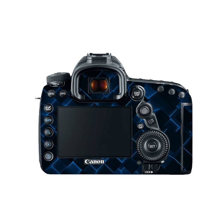 3D Cubes Blue - Canon Camera Skins
