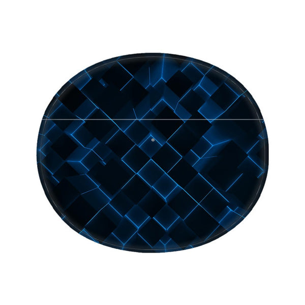 3D Cubes Blue - Oppo Enco Air 2 Skins
