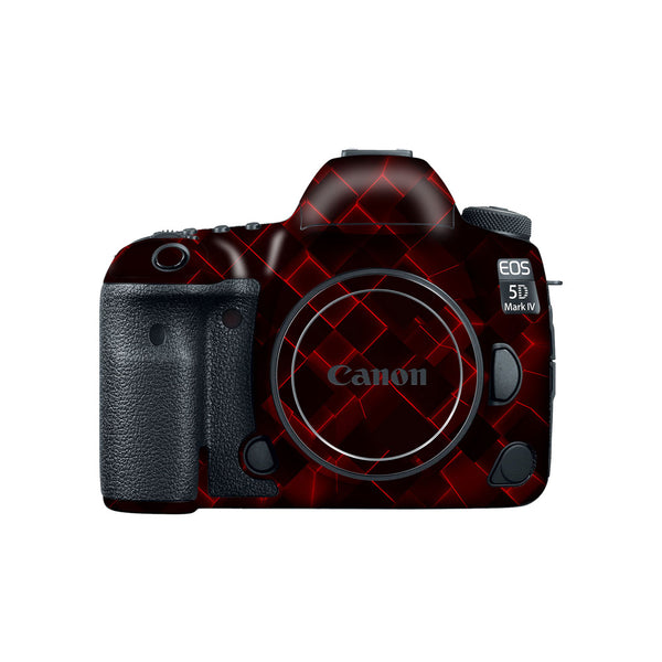 3D Cubes Red - Canon Camera Skins
