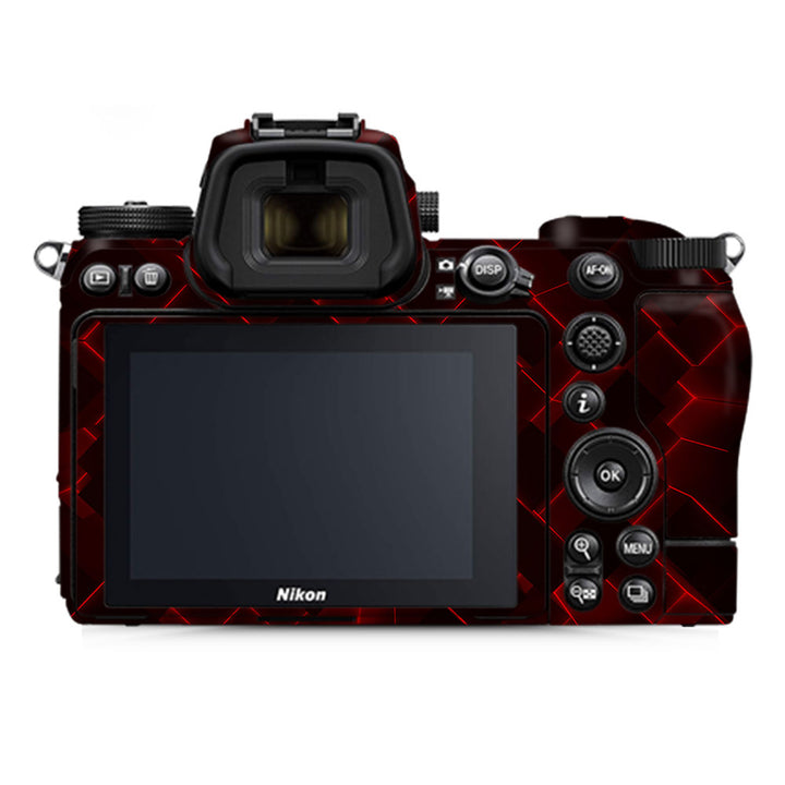 3D Cubes Red - Nikon Camera Skins