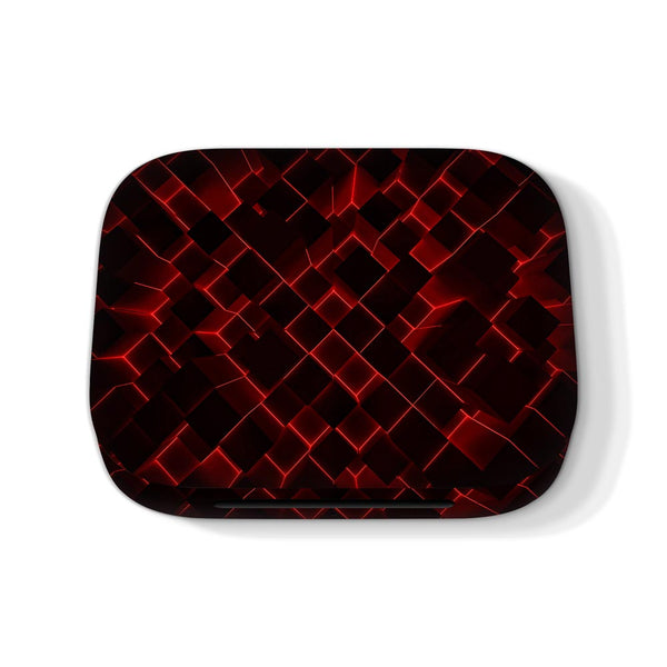 3D Cubes Red - Oneplus Buds Pro Skin