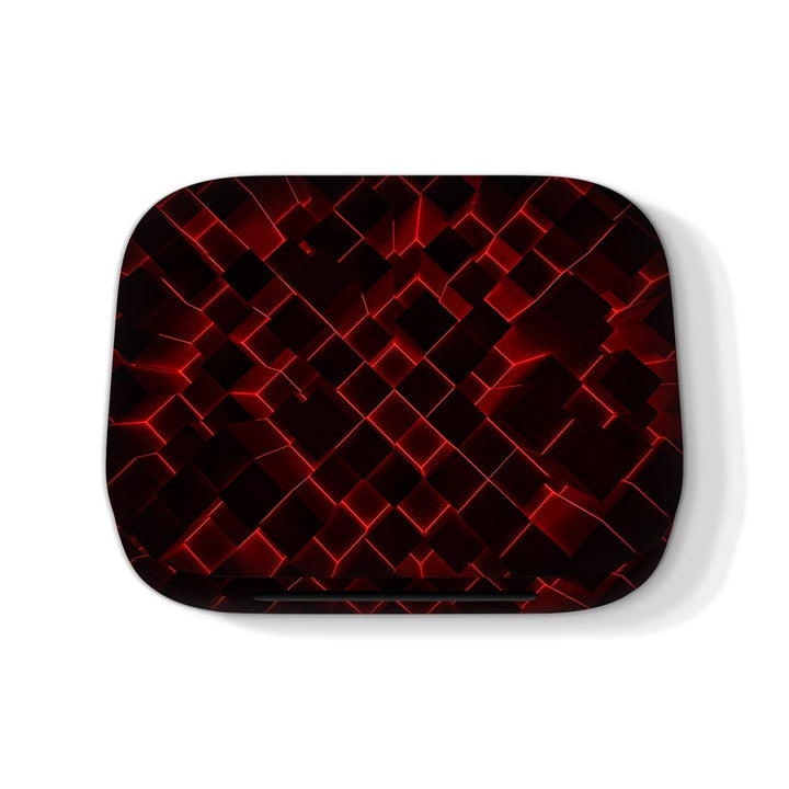 3D Cubes Red - Oneplus Buds pro2 Skin