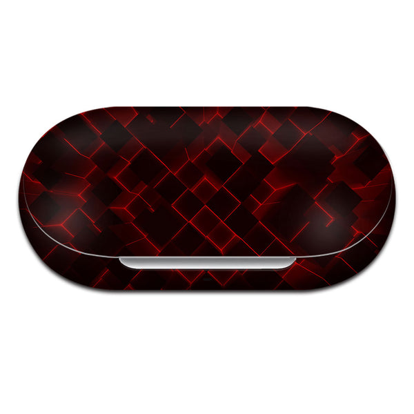 3d Cubes Red - Oneplus Buds Z2 Skin
