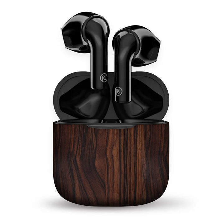 3M Ebony Wood - Noise Buds Mini Skin