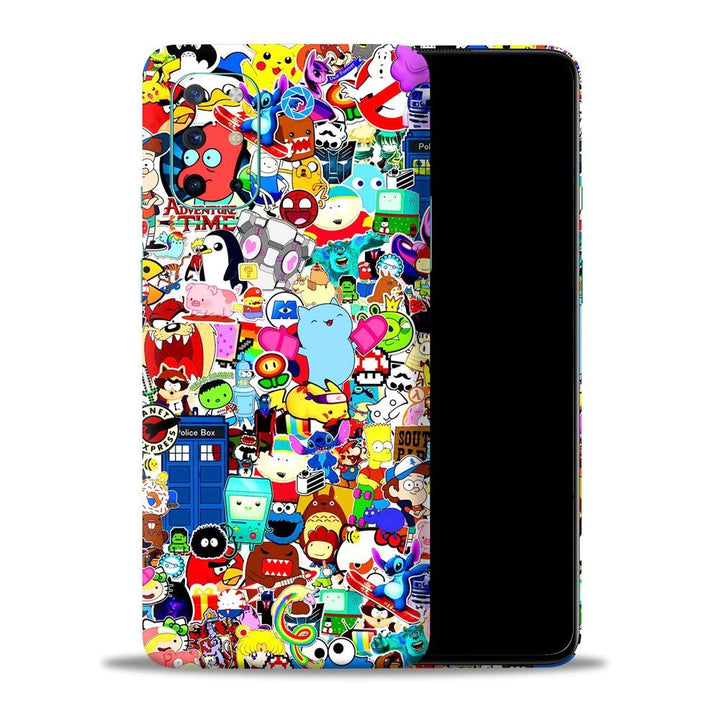 cartoon-StickerArt skin by Sleeky India. Mobile skins, Mobile wraps, Phone skins, Mobile skins in India