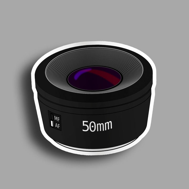 50mm Lens - Sticker