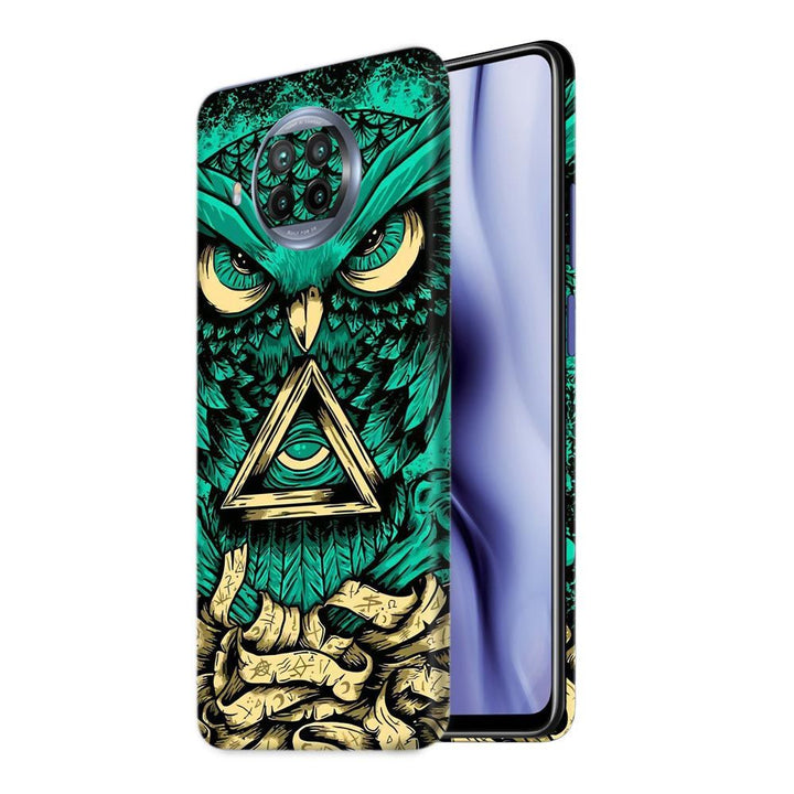 trippy-owl-green skin by Sleeky India. Mobile skins, Mobile wraps, Phone skins, Mobile skins in India