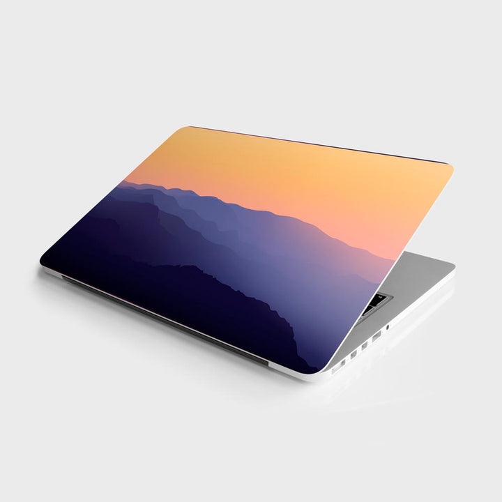 Purplish Mountain - Laptop Skins
