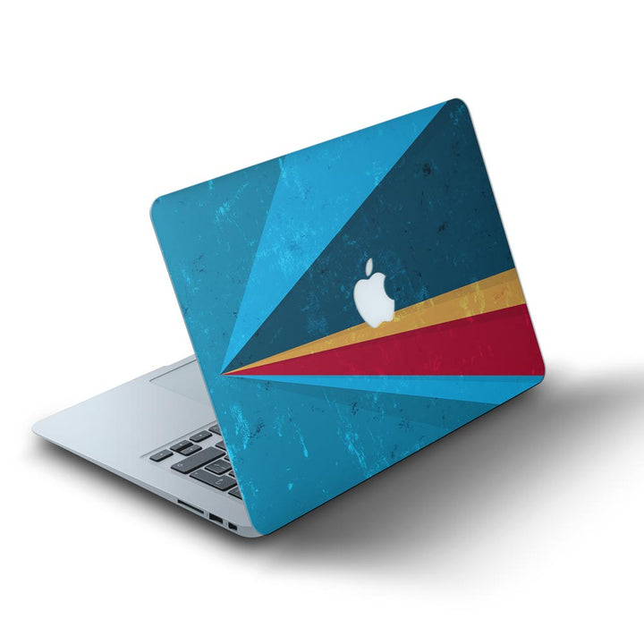 Vintage Blue Rays - MacBook Skins