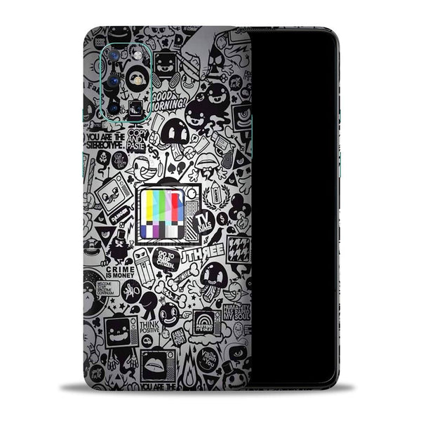 doodle-01 skin by Sleeky India. Mobile skins, Mobile wraps, Phone skins, Mobile skins in India