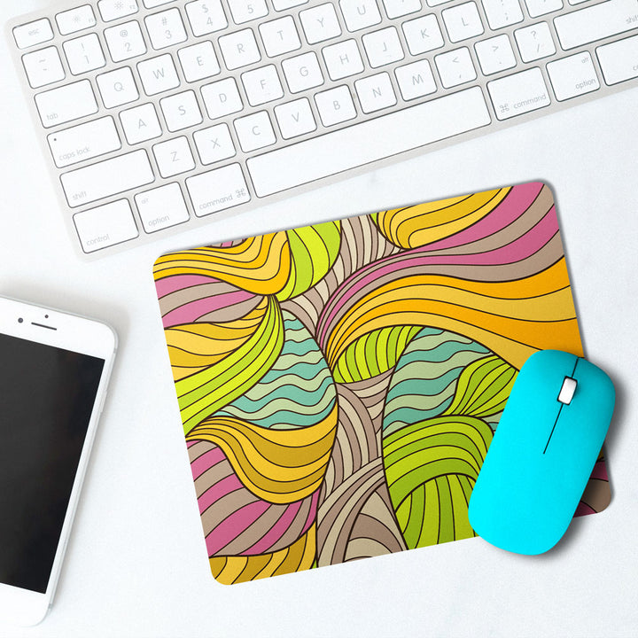 Abstract Stripes pattern - Mousepad