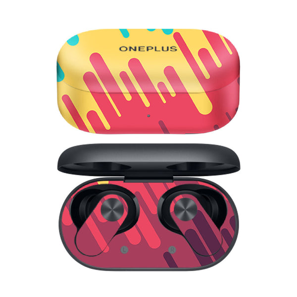 Abstract Cross Lining - OnePlus Nord Buds 2 Skins