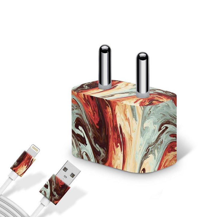 Abstract - Apple charger 5W Skin