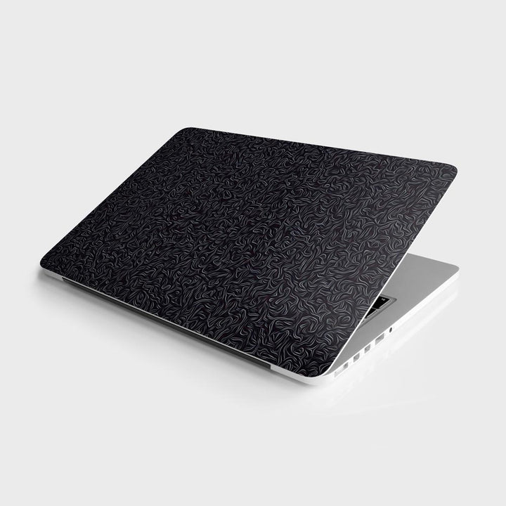 Black Grunge Seamless - Laptop Skins