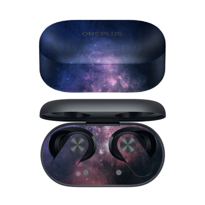 Black And Blue Nebula - OnePlus Nord Buds 2 Skins