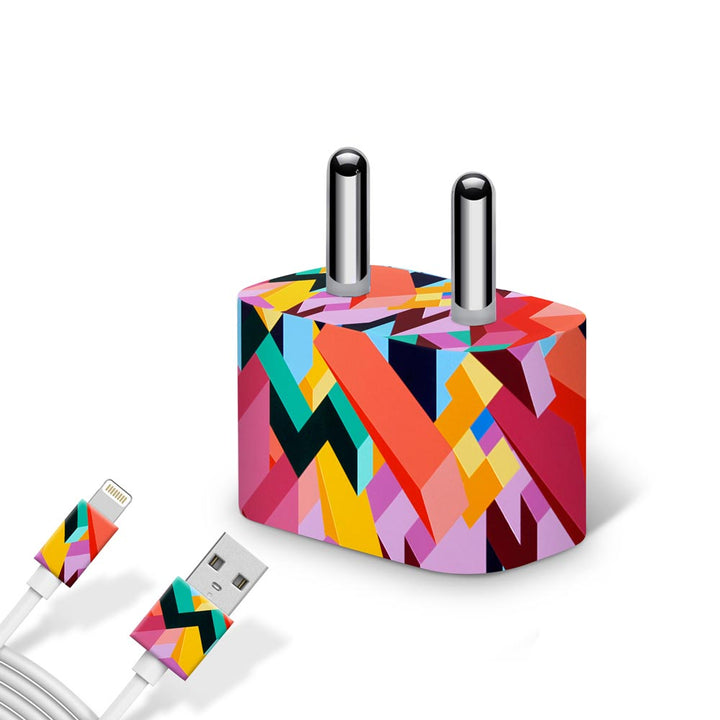 Blocks - Apple charger 5W Skin