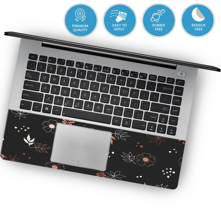 Boho Floral Midnight - Laptop Skins