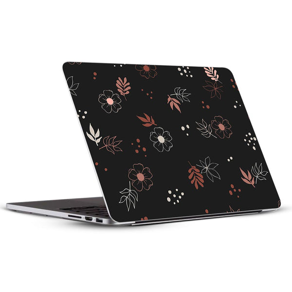 Boho Floral Midnight - Laptop Skins