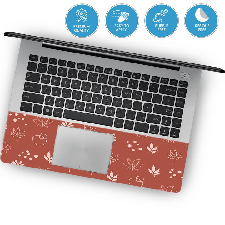 Boho Leaves Minimal - Laptop Skins