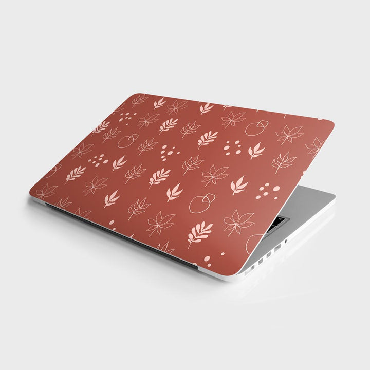 Boho Leaves Minimal - Laptop Skins