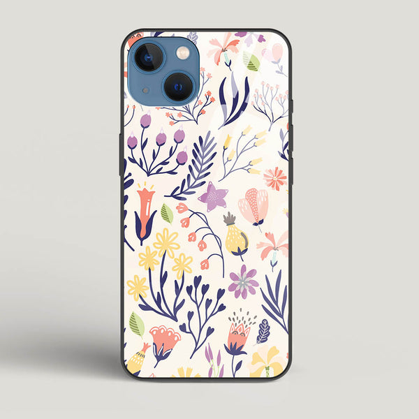 Botanical 01 - iPhone 13 Mini Glass Gripper Case