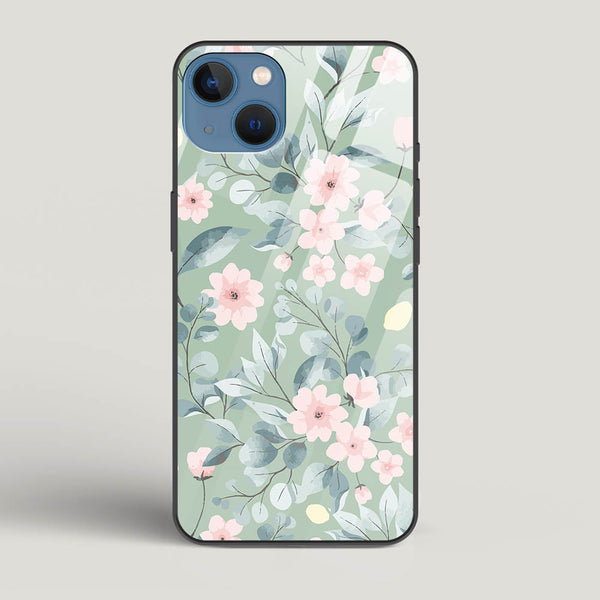 Botanical 02 - iPhone 13 Mini Glass Gripper Case