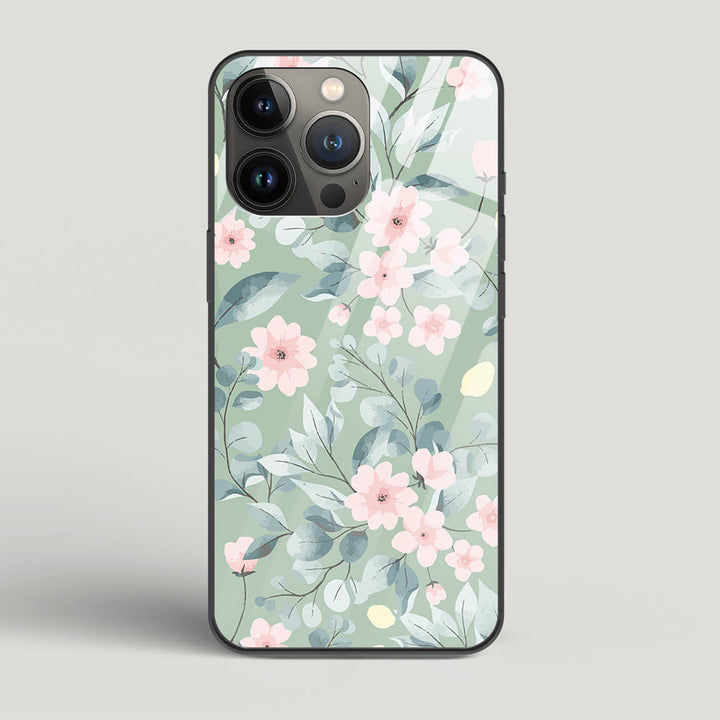 Botanical 02 - iPhone 13 Pro Glass Gripper Case