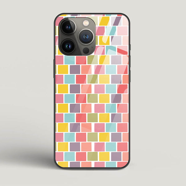 Bright Bricks - iPhone 13 Pro Glass Gripper Case