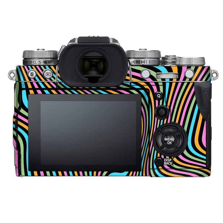 Color Lines - FujiFilm Camera Skin