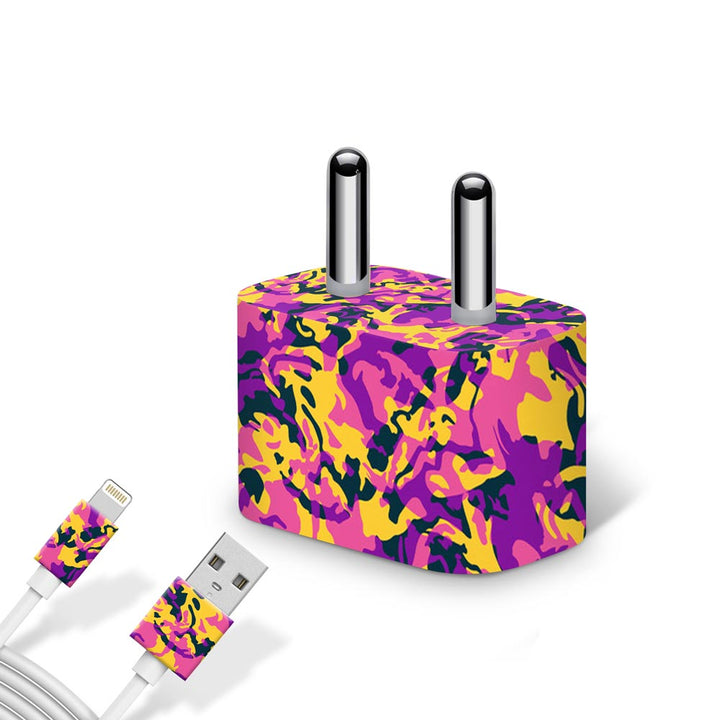 Candy Camo - Apple charger 5W Skin