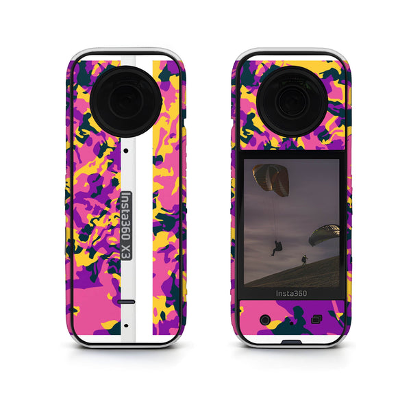 Candy Camo Insta360 Skin