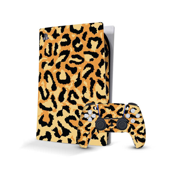 Cheetah camo - Sony PlayStation 5 Console Skins