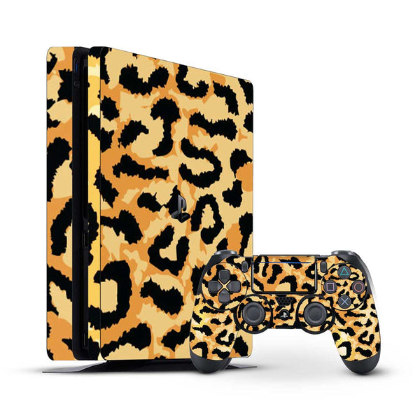 Cheetah camo- Sony PS4 Pro Skin