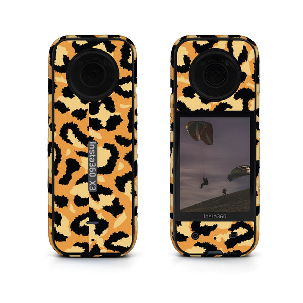 Cheetah Camo Insta360 Skin